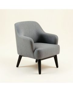 Dolorita Upholstered Parsons Chair In Gray (synthetic illustration; no displayed measurements)