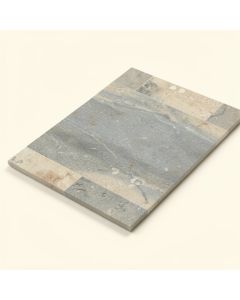 Mix River Random Sized Natural Stone Mosaic Tile In Gray/Beige (synthetic illustration; no displayed measurements)