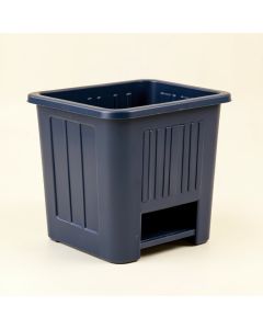 Rowan Branch Closed Garden Compost Bin - Navy (synthetic illustration; no displayed measurements)