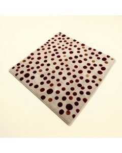 Shrout Polka Dots Tufted Eggplant Area Rug (synthetic illustration; no displayed measurements)
