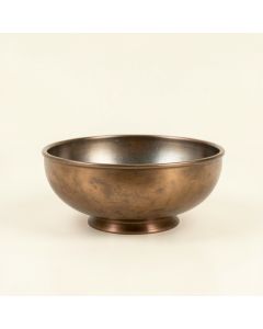 Totem Metal Mid-Century Modern Decorative Bowl (synthetic illustration; no displayed measurements)