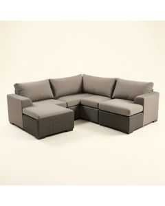 Arlington 3 Piece Sectional Seating Group With Cushions (synthetic illustration; no displayed measurements)
