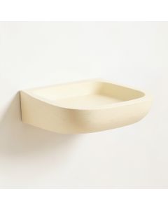 Maple Falls Wall-Mounted Cat Perch - Cream (synthetic illustration; no displayed measurements)