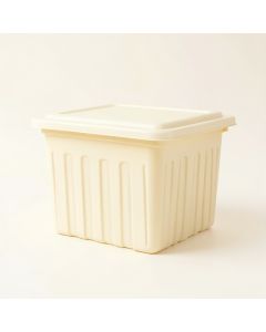 Laurel Bluff Closed Outdoor Storage Box - Ivory (synthetic illustration; no displayed measurements)