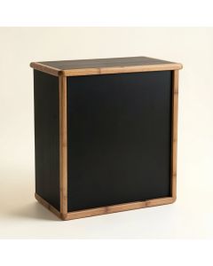 Harbor Dell Freestanding Laundry Folding Counter - Black (synthetic illustration; no displayed measurements)