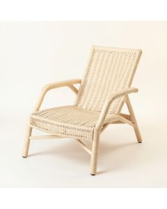 Lake Brook Outdoor Lounge Chair - Cream (synthetic illustration; no displayed measurements)