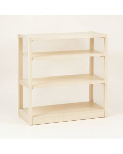 Birch Crest Empty Seed-Starting Shelving Unit Without Lights - Ivory (synthetic illustration; no displayed measurements)