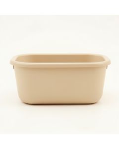 Cove Branch Empty Railing Planter With Integral Brackets - Beige (synthetic illustration; no displayed measurements)