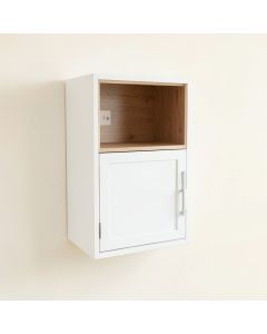 Bay Dell Wall-Mounted Entry Cabinet - White (synthetic illustration; no displayed measurements)