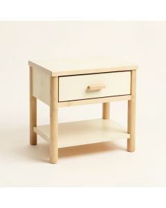 Cove Bridge Nightstand - Cream (synthetic illustration; no displayed measurements)