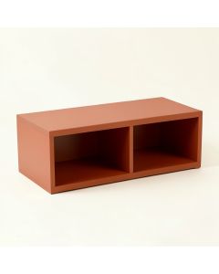 Clay Branch Shoe Storage Bench - Terracotta (synthetic illustration; no displayed measurements)