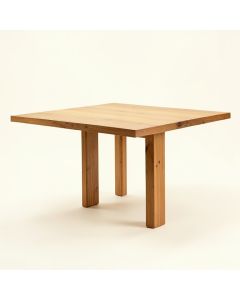 35 '' W Mango Solid Wood Dining Table (synthetic illustration; no displayed measurements)
