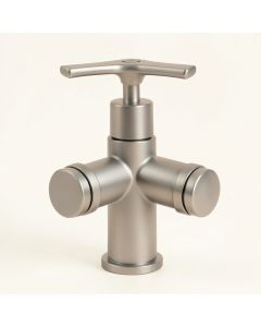 Temperature Control/Pressure-Balanced Shower Faucet With Rough-In Valve , Trim , And Diverter (synthetic illustration; no displayed measurements)