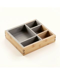 Holly Branch Empty Pantry Drawer Organizer Insert - Gray (synthetic illustration; no displayed measurements)