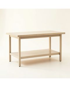 Spruce Bluff Empty Workshop Workbench - Beige (synthetic illustration; no displayed measurements)