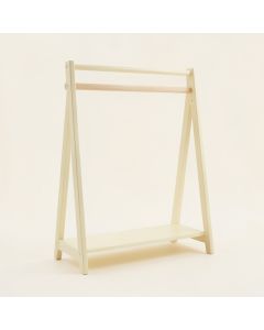 Aspen Branch Empty Garment Rack - Cream (synthetic illustration; no displayed measurements)