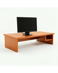 Cove Fold Desktop Monitor Riser - Terracotta (synthetic illustration; no displayed measurements)