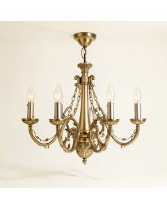 Shadarev 4 - Light Lantern Empire Chandelier (synthetic illustration; no displayed measurements)