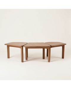 Audio Upholstery 3 Piece Coffee Table Set (synthetic illustration; no displayed measurements)