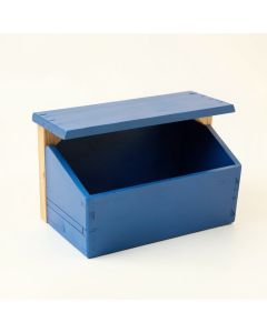 Reed Bluff Low Toy Storage Unit - Blue (synthetic illustration; no displayed measurements)