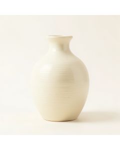 Holly Brook Empty Decorative Vase - Ivory (synthetic illustration; no displayed measurements)