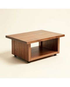 Ashwood Coffee Table With Storage Shelf (synthetic illustration; no displayed measurements)