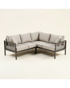 Avanni Patio Sectional With Cushions (synthetic illustration; no displayed measurements)