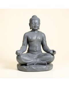 Holoman Meditating Garden Statue (synthetic illustration; no displayed measurements)