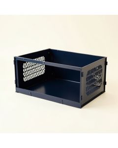 River Canyon Empty Furniture-Style Pet Crate - Navy (synthetic illustration; no displayed measurements)