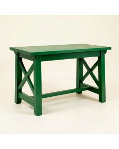 Reed Crest Empty Workshop Workbench - Green (synthetic illustration; no displayed measurements)