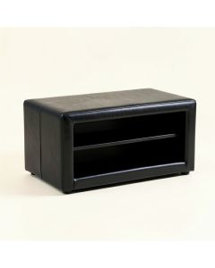 Wilber Leather Storage Bench (synthetic illustration; no displayed measurements)