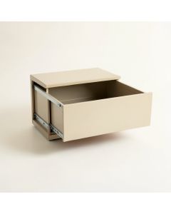 Ridge Bluff Small-Parts Storage Drawer Cabinet - Beige (synthetic illustration; no displayed measurements)