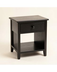 Cliff Bridge Nightstand - Black (synthetic illustration; no displayed measurements)