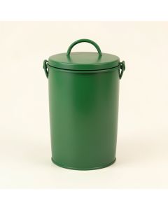 Moss Branch Storage Canister With Lid - Green (synthetic illustration; no displayed measurements)