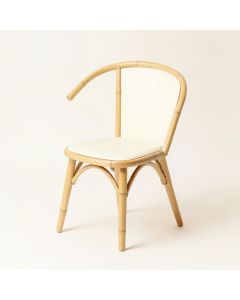 Lake Dell Dining Chair - Cream (synthetic illustration; no displayed measurements)