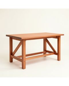 Bay Bridge Empty Workshop Workbench - Terracotta (synthetic illustration; no displayed measurements)