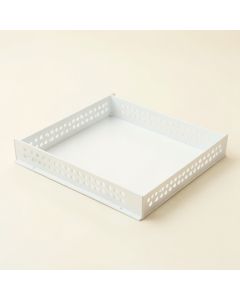 Linden Arc Empty Under-Desk Cable Tray (synthetic illustration; no displayed measurements)