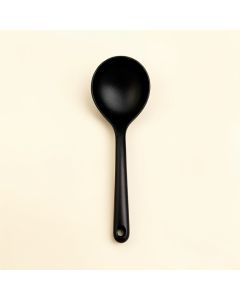 Moss Branch Cooking Spoon - Black (synthetic illustration; no displayed measurements)