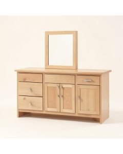 Madison 60 '' Double Bathroom Vanity Set (synthetic illustration; no displayed measurements)