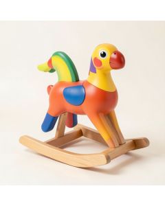 Kids Ride-On Toy Parrot Rocker (synthetic illustration; no displayed measurements)