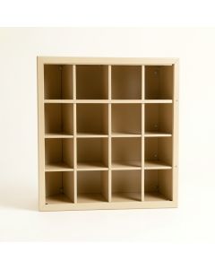 Reed Bluff Empty Mug-Storage Cabinet Insert - Beige (synthetic illustration; no displayed measurements)