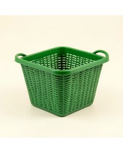 Cedar Bend Empty Storage Basket - Green (synthetic illustration; no displayed measurements)