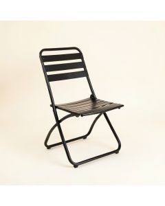 Alder Arc Folding Outdoor Chair (synthetic illustration; no displayed measurements)