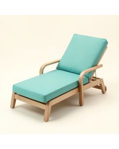 Salamanca 83 '' Long Reclining Single Chaise With Cushions (synthetic illustration; no displayed measurements)