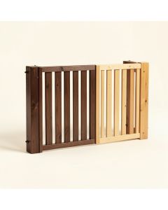 32 '' H 4-Panel Wooden Pet Gate (synthetic illustration; no displayed measurements)