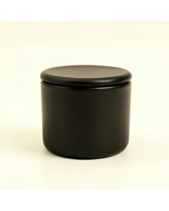 Harbor Dale Storage Canister With Lid - Black (synthetic illustration; no displayed measurements)