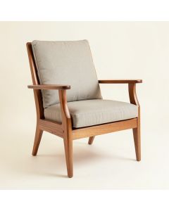 33.5 '' Wide Polyester Down Cushion Wingback Chair (synthetic illustration; no displayed measurements)