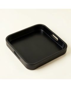 Stone Bend Serving Tray - Black (synthetic illustration; no displayed measurements)