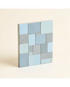 Water And Sky 0.9 '' X 0.9 '' Random Mosaic Wall & Floor Tile (synthetic illustration; no displayed measurements)