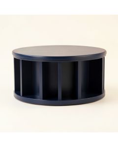 Hill Bend Shoe Storage Bench - Navy (synthetic illustration; no displayed measurements)